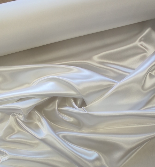 Tela de Raso Premium Blanco